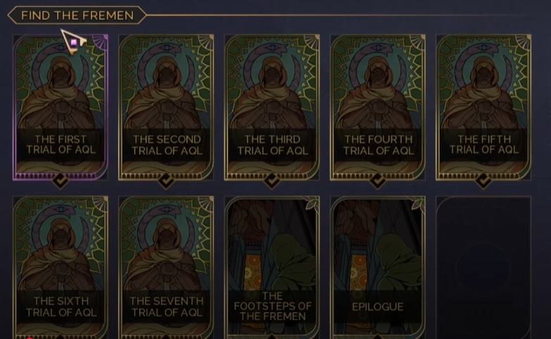 Dune Awakening Find the Freman Cards
