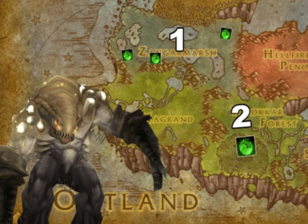 WoW BCC Anniversary Mote of Life and Primal Life Farming Location